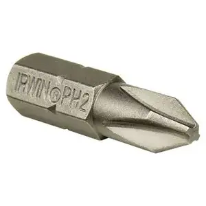 Screwdriver Bit Irwin Phillips PH2 1/4" (6.35 mm) 25 mm 1 piece 10504331