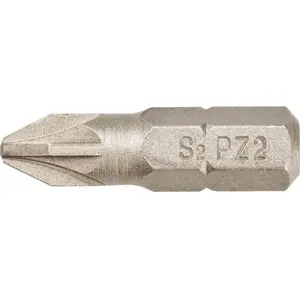 Screwdriver Bits set GRAPHITE 57H956 PZ2 x 25 mm, 20 pieces