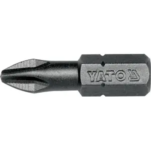 Screwdriver bit set YATO YT-7808 — 50 pcs, PH2 Phillips, Hex (imperial), 25 mm length