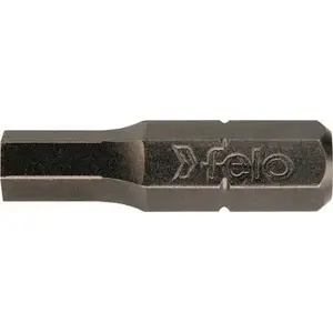 Hex bit FELO 5.0 mm, 25 mm length (FL02450010)