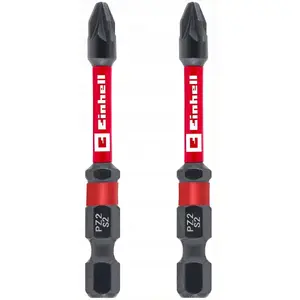 Screwdriver Bits EINHELL PZ2 S2, double-twisted, 60 mm, set of 2