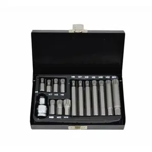 Drill bit set AWTools AW35119BL — 15 pieces, total weight 825 g