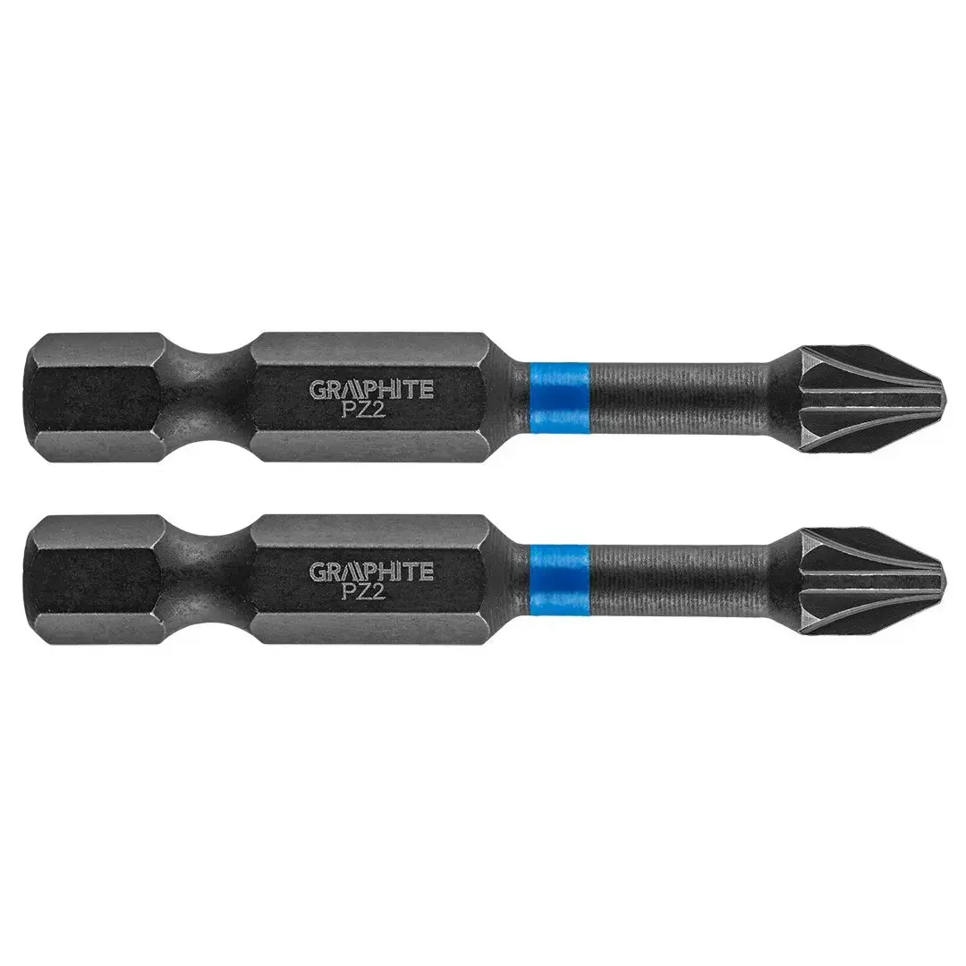 GRAPHITE 56H522 Pozidriv PZ2 1/4" 50mm bit Photo 2