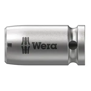Wera 780 A 1/4" Adaptor, hex shank 1/4" (6.35 mm), length 25 mm, diameter 13 mm