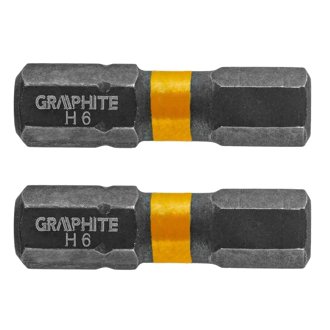 Screwdriver bit GRAPHITE 56H509 6 mm hex Photo 2