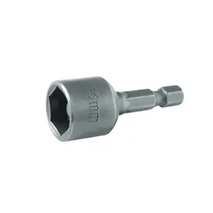 Socket bit for screwdriver MODECO MN-16-013B magnetic 1/4" drive 13 mm