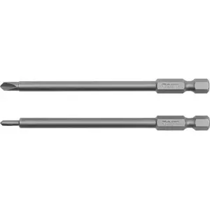 Screwdriver bit set YATO YT-0493 — 2 pcs, Tri-Wing and Security hex (1/4), 100 mm