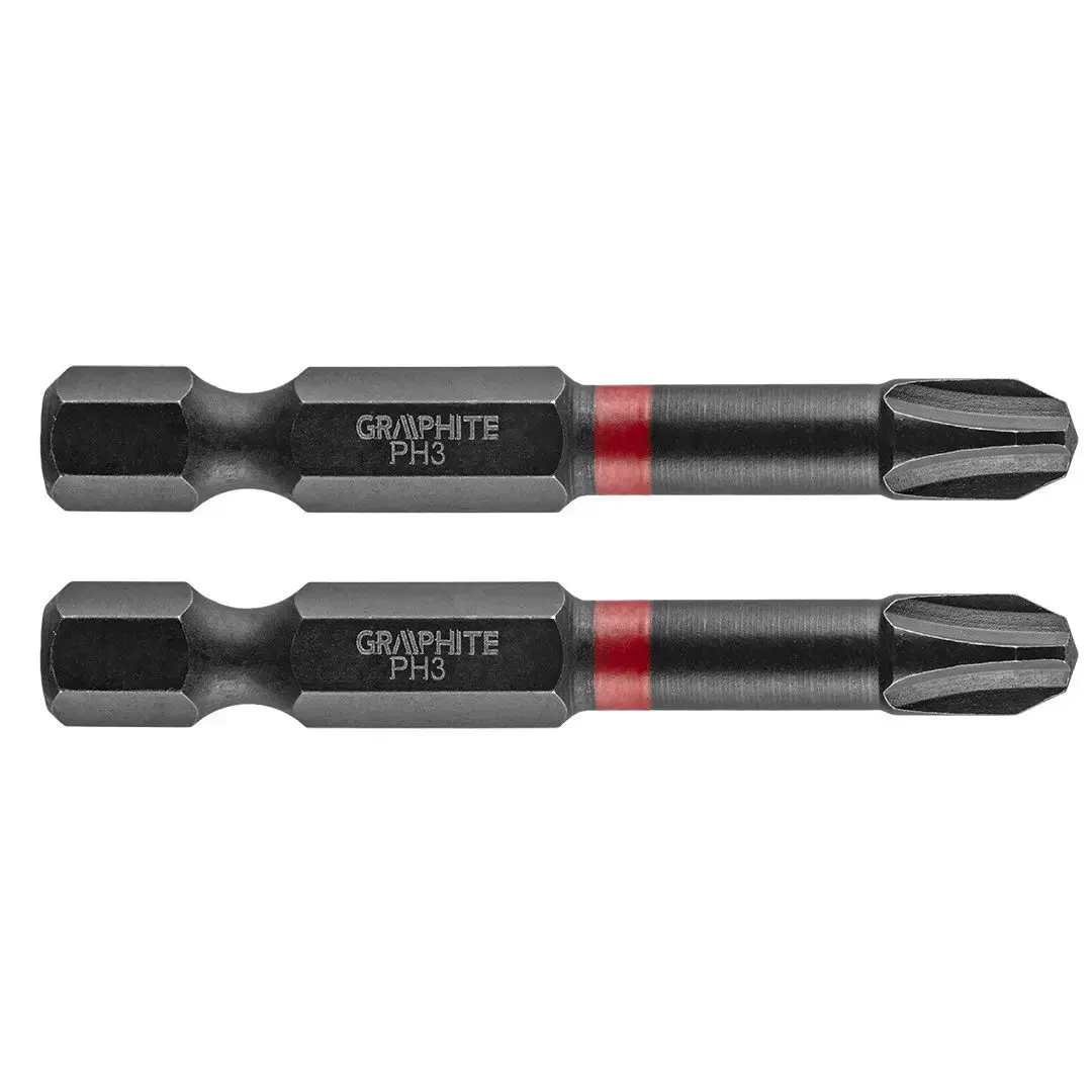 Screwdriver bit GRAPHITE 56H520 PH3 50 mm Photo 2