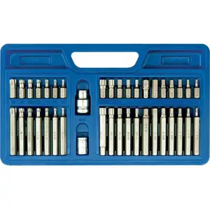 Screwdriver bit pack Vorel 66410 — 40 pieces, assorted tips