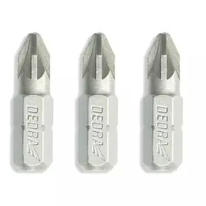 Screwdriver bit set Dedra 18A07S01 — 3 pieces, 25 mm length