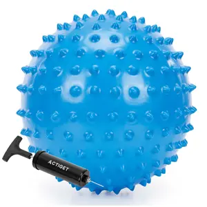 Sensorā bumba Springos ACT0152 — 20 cm PVC, līdzsvara un sensorai terapijai, iekļauts sūknis un adata
