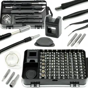 Set of precision screwdriver bits and tools GEKO G30062 — 115 pieces