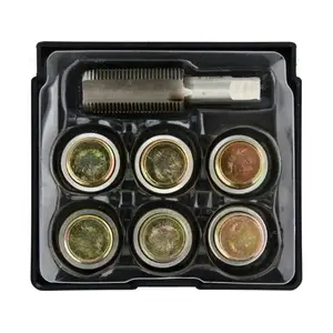 Vehicle repair/maintenance tool set YATO YT-17574 — steel, 7 pieces, gold finish