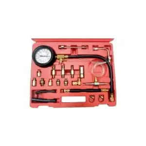 Compression Tester for Petrol Engines GEKO 02503 – manual pressure gauge kit for spark-ignition engines