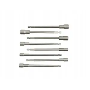 Socket set for cordless screwdriver GEKO 6–13 mm, magnetic, 8 pieces