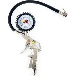 Inflation Gun with Pressure Gauge Amio AMI-01279, 12 bar maximum pressure