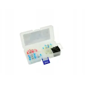Heat-Shrink Solder Sleeve Sleeves with Tin GEKO 0.25–6 mm², 100 pcs, 5 sizes
