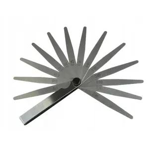 Feeler Gauge Set GEKO 13-Blade 0.05–1.00 mm, thickness range 0.05–1 mm, 13 leaves