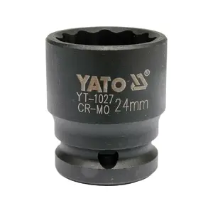 Торцевая головка YATO YT-1027, привод 1/2", длина 39 мм, 1 шт.