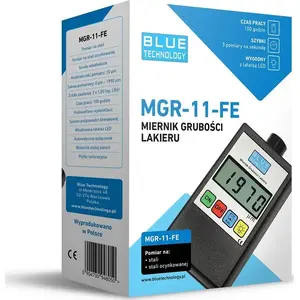 Paint Thickness Gauge No name MGR-11-FE — model 1543, works on ferrous substrates
