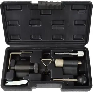 Timing chain/belt locking tool set GEKO G02538 — 7-piece VW Audi engine timing lock, storage case