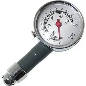 Tire Pressure Gauge Amio 5720-uniw metal, 0.5–7.5 bar, universal