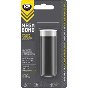 Repair Putty K2 Mega Bond 40 g — K2 B323 — metal-repair steel-like filler