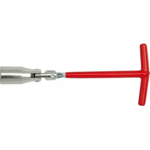 Socket wrench for spark plugs Art-Pol 21 mm 02202 — swivel joint design