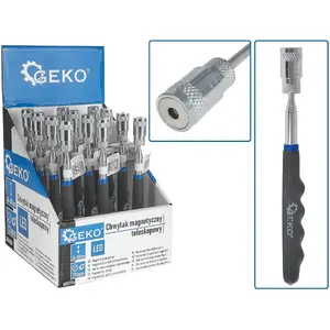 Magnetic Telescopic Pick-up Tool with LED 80 cm, GEKO (MPN 5901477183188)