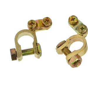 Battery Terminal Clamps GEKO G02400 set of 2 (+ and -) for car batteries