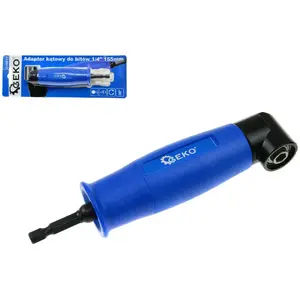 Bit angle adapter 1/4" 155 mm GEKO