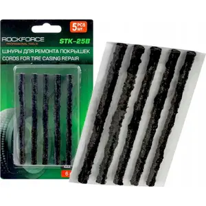 Repair plugs for tires Rockforce RF-STK-25B, set of 5 pieces