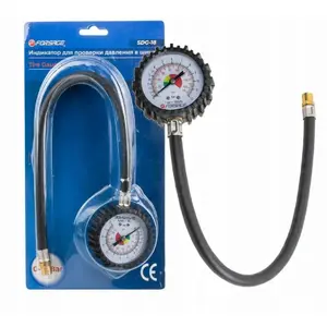 Tire Pressure Gauge Rockforce F-SDG-18 (0–12 bar) handheld analog pressure meter