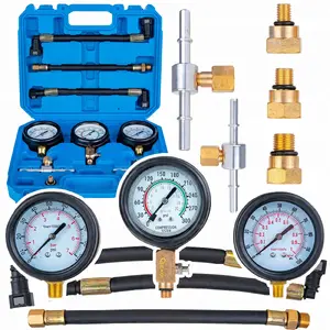 Compression tester for oil and fuel for motorcycles GEKO model 5901477192449 (10 adapters)