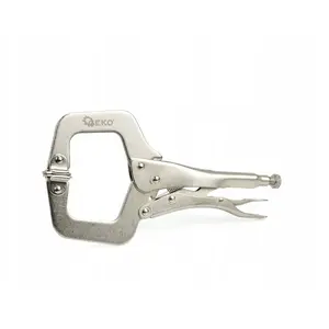 Welding clamp pliers GEKO 280 mm C-type (30) — jaw locking pliers for electrode and workpiece holding