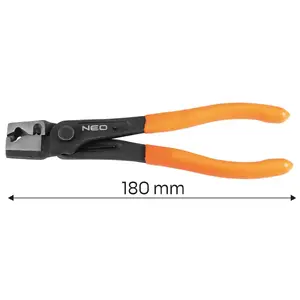 Plier NEO tools 11-226, length 180 mm, rubber handle, weight 235 g