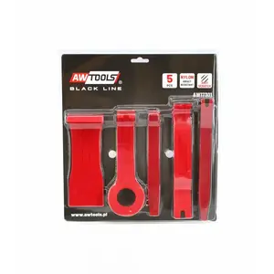 Набор ломов AWTools AW17301 — 5 шт., общий вес 500 г, ручные монтировки