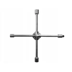 Wheel Cross Wrench Rockforce RF-681B400 17/19/21/22 mm with 1/2" Adapter