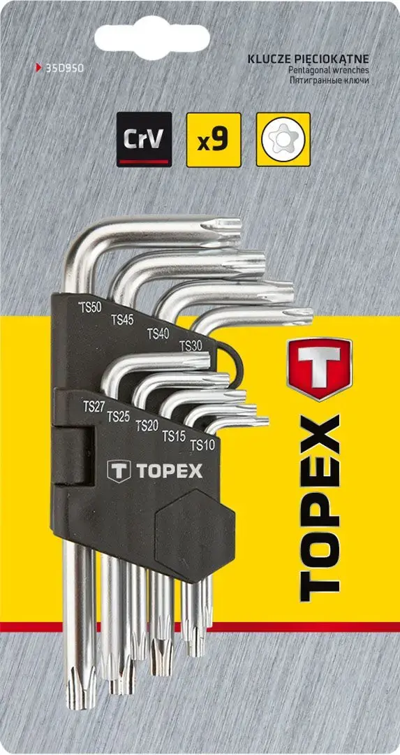 Hex key Topex 35D950 Photo 2