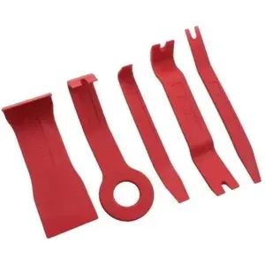 Upholstery Puller Set Silver 5-piece, model 10269, tools for removing upholstery staples and fasteners