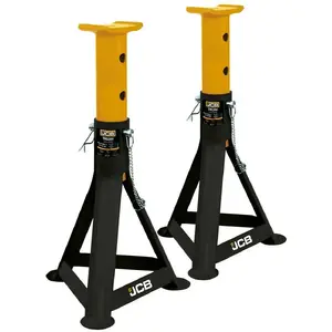 Car jack stands JCB 2t pair, adjustable height 265–365 mm, set of 2