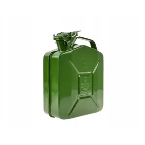 Metal Fuel Canister GEKO 5L — Steel 5-liter Jerry Can for Fuel and Liquids