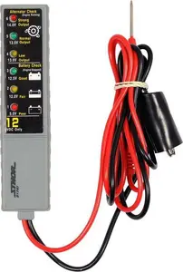 Battery tester STHOR 81741 — handheld battery and cell tester, 1 pc