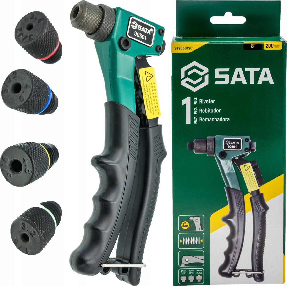 Sourcing SATA kniedēšanas iekārta 8" ST90501SC