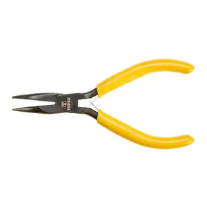 Pliers Topex 32D033, 125 mm length, rubber handle, 60 g