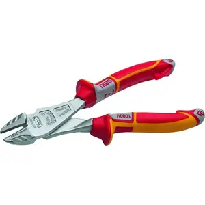 NWS боковые кусачки 180 VDE NW137-49VDE-180 — изолированные диагональные кусачки 180 мм