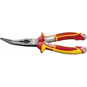 Pliers FELO SZCZYPCE TELEFONICZNE ŁAMANE VDE 205 — insulated angled telephone pliers