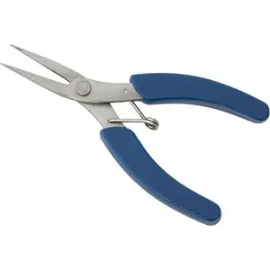 Pliers BLOW AX104 narrow long 130 mm — precision long-nose pliers