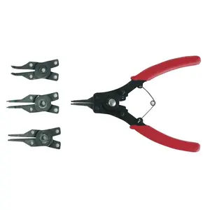 Circlip pliers set MEGA 28650, 5-piece internal/external circlip pliers