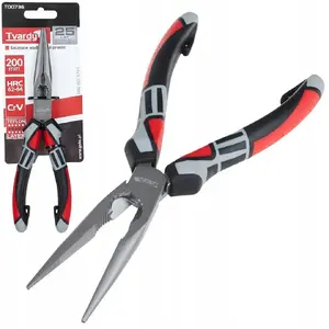 Long Straight Pliers 200 mm Tvardy CrV – 200mm length, chrome-vanadium steel